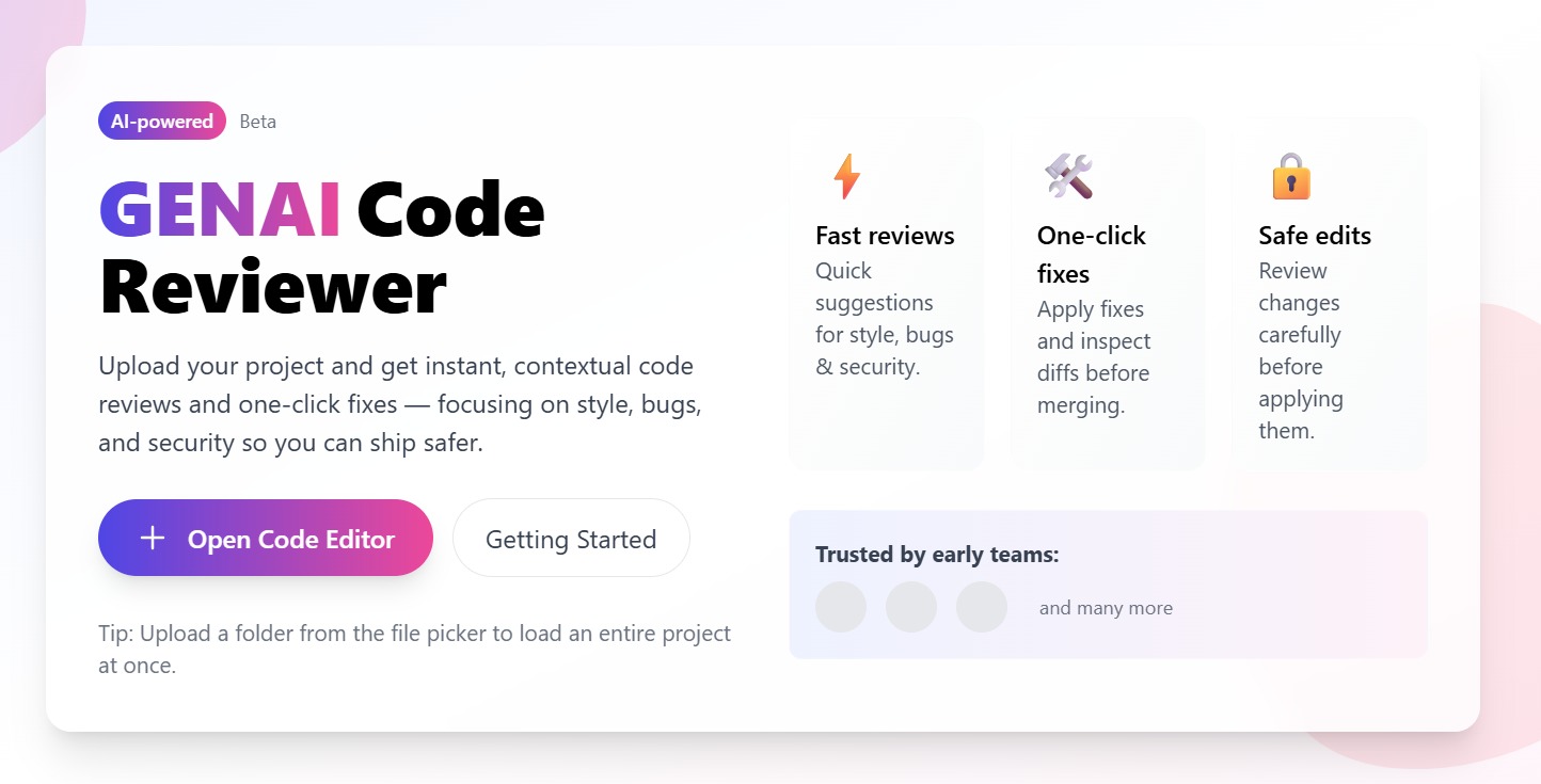 AI Powered Code Enhancer