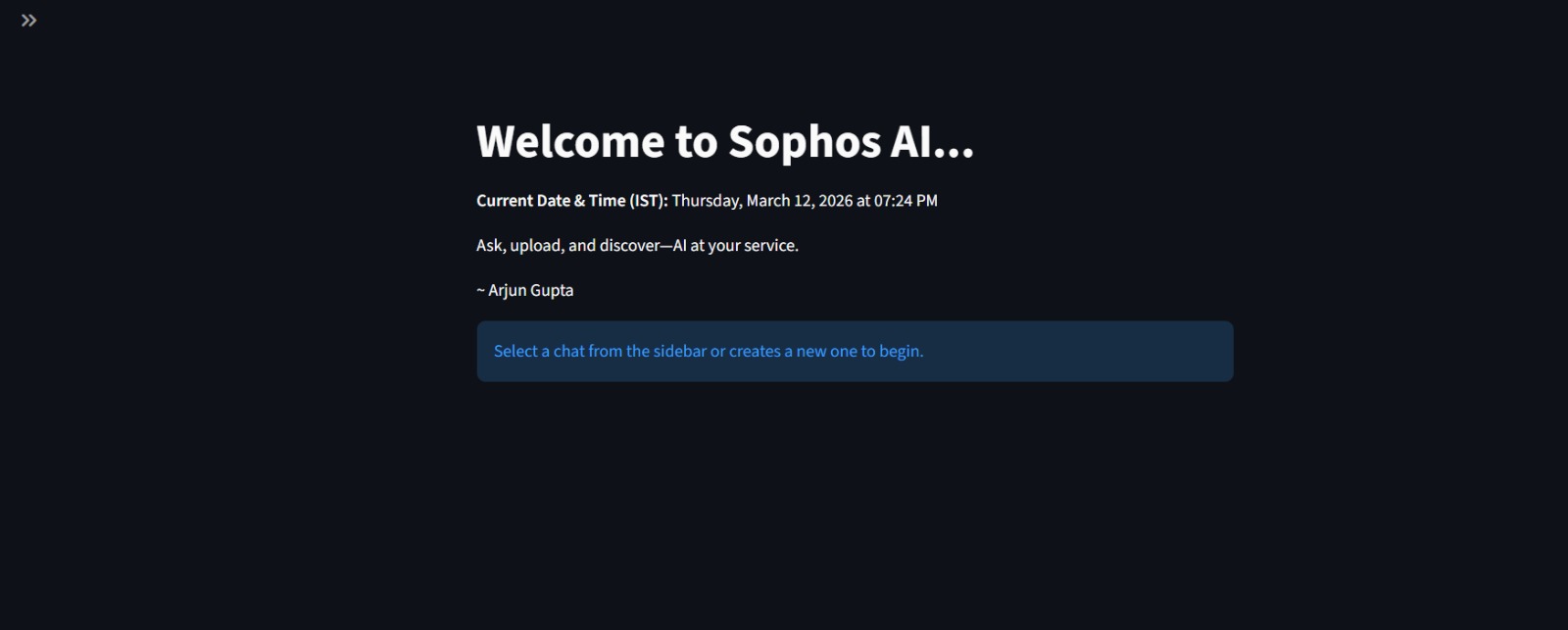 System Analysis Chatbot
